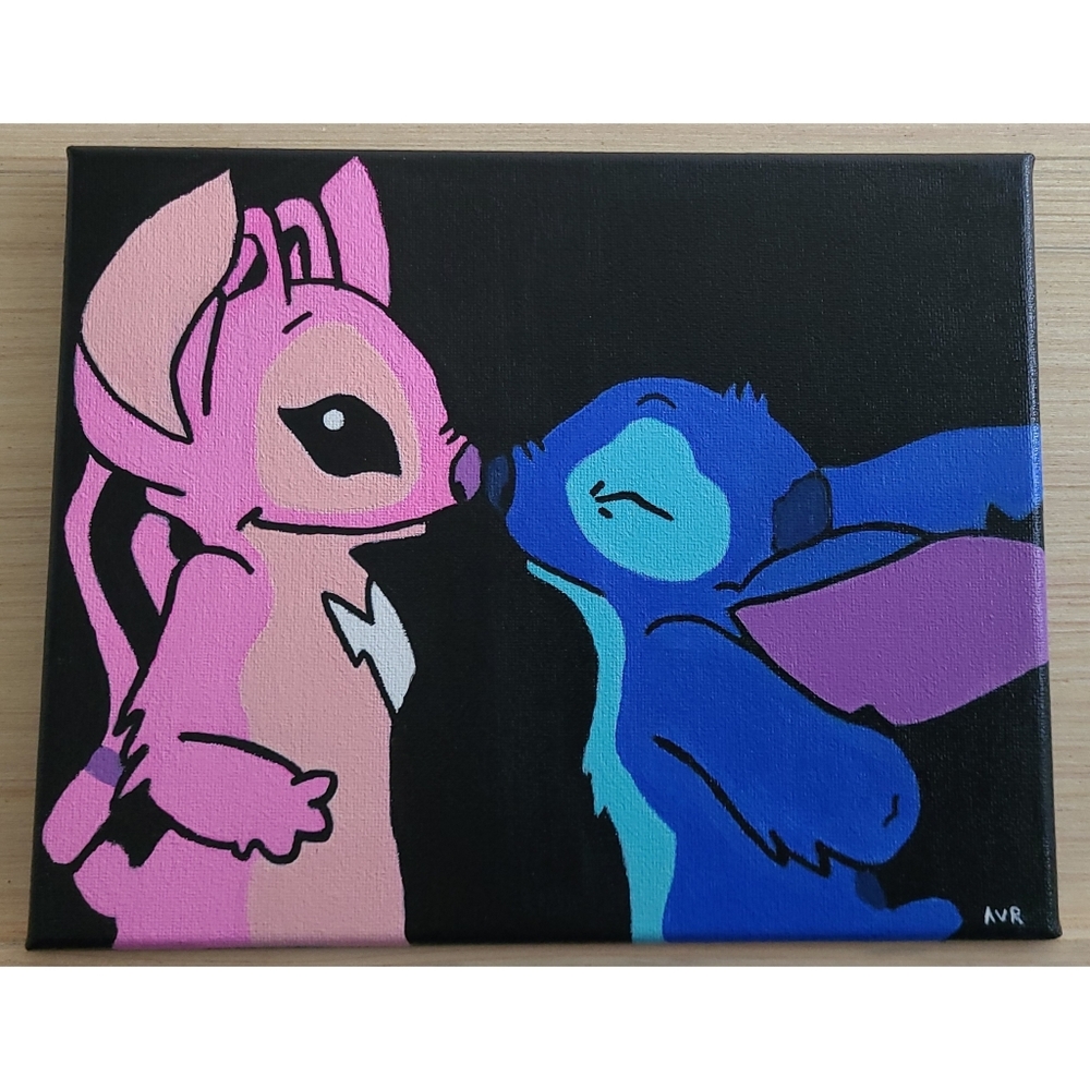 Handcrafted Stitch Canvas 8x10